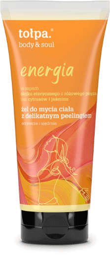 energia Żel z peelingiem